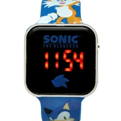 Sonic - Reloj LED Sega de Sonic the Hedgehog ㅤ