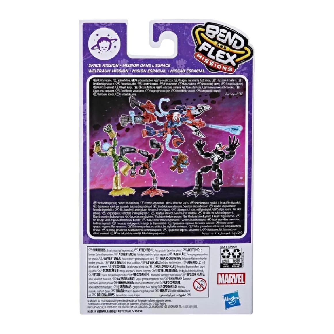 Spider-Man - Mysterio Space - Figura Bend and Flex