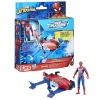 Spider-man - Set vehículo y figura Web Splashers (varios modelos)