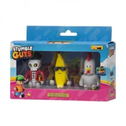 Stumble Guys - Pack 3 figuras articuladas (varios modelos)
