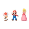 Super Mario - Pack 3 figuras de Mario y sus amigos