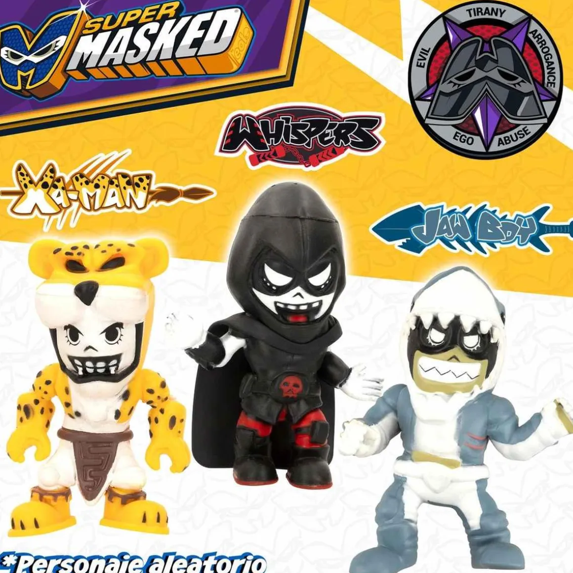 Super Masked - Figura de acción elástica con sonido (varios modelos)