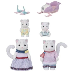 Sylvanian Families - Familia leopardo de las nieves