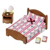 Sylvanian Families - Set de accesorio cama semi-doble para muñecas Sylvanian Families ㅤ