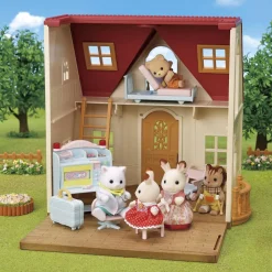Sylvanian Families - Set Doctora de la Aldea - Casa de muñecas y juguetes ㅤ