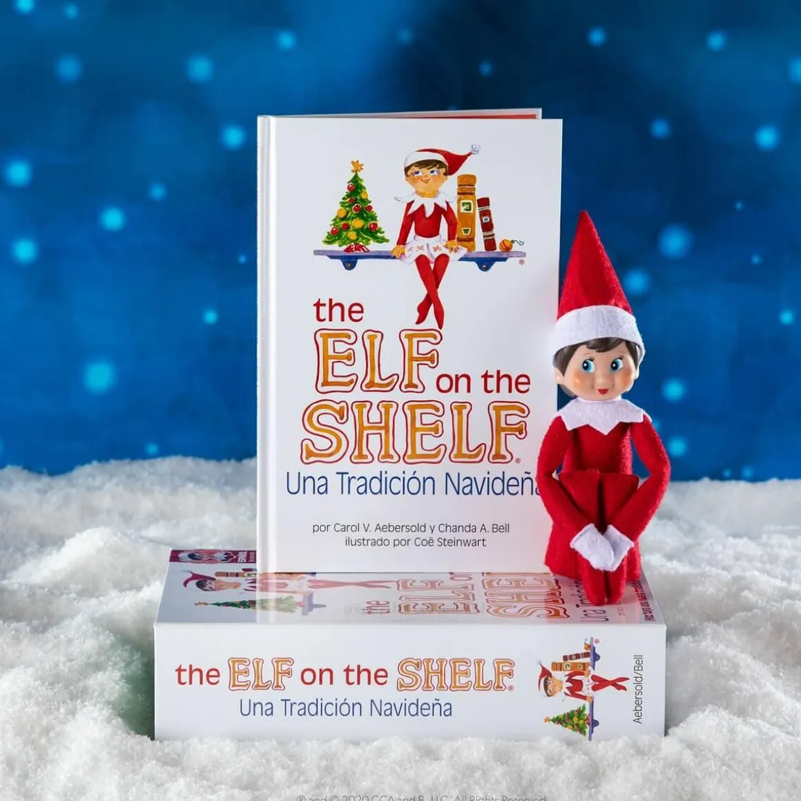 The Elf on The Shelf - Cuento y Muñeco Elf Chica