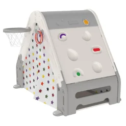 Tienda de campaña con actividades