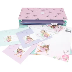 Top Model - Archivador de papelería con papel de cartas