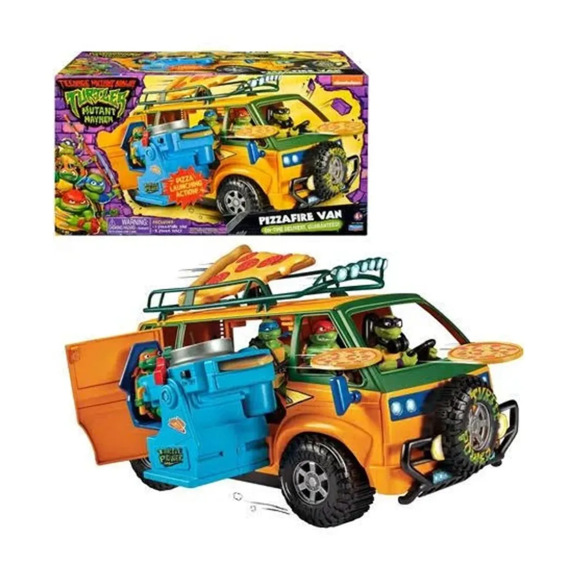 Tortugas Ninja - Furgoneta lanzadora de pizzas ㅤ