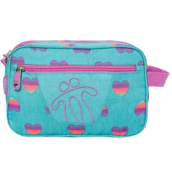 Totto - Estuche escolar 2 compartimentos Plastilina multicolor Corazones