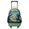 Totto - Mochila con ruedas Alien Cosmic M