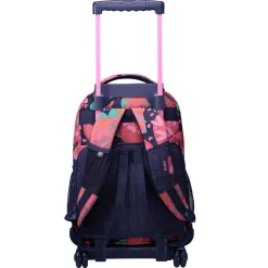 Totto - Mochila escolar con ruedas Renglones - Mega