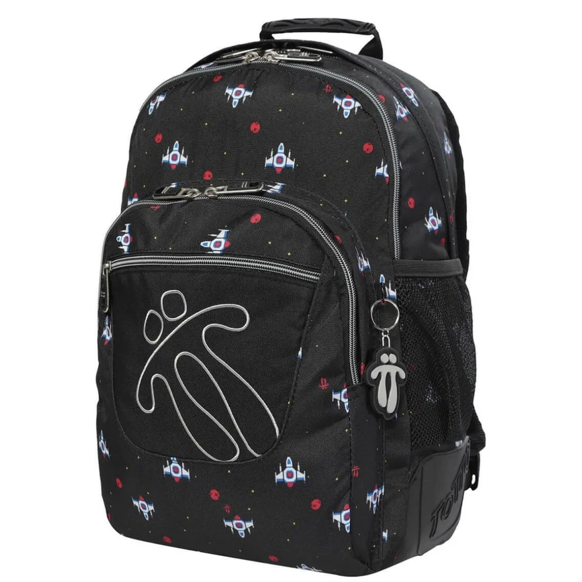 Totto - Mochila escolar Crayoles - Cohetes