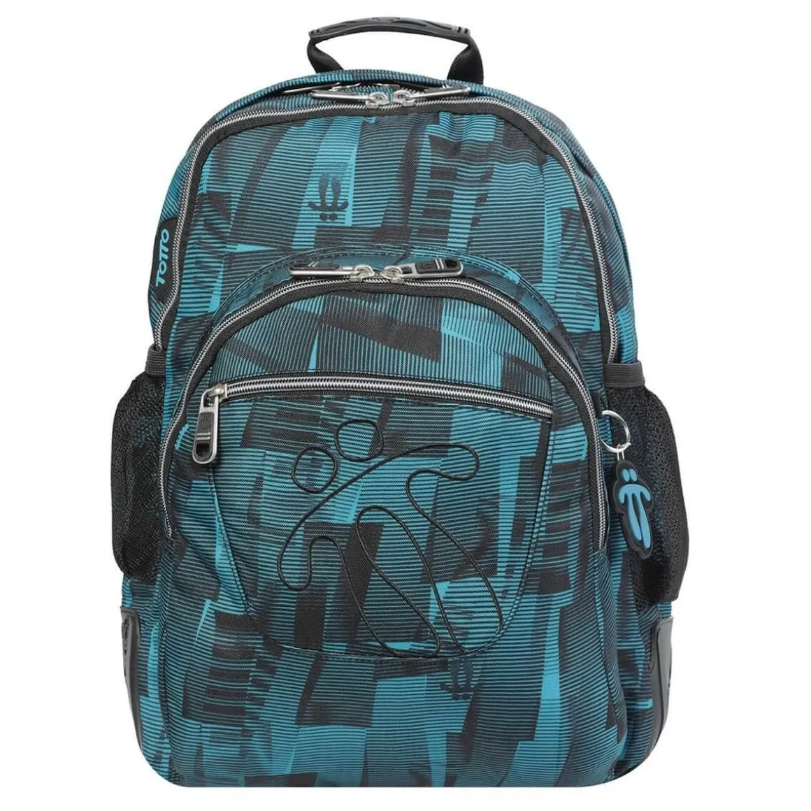 Totto - Mochila escolar Crayoles - Azul