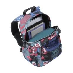 Totto - Mochila escolar cyber monstruos Gommas