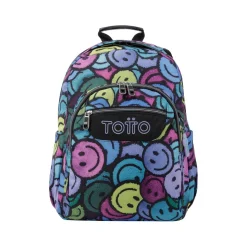 Totto - Mochila escolar emojis Acuarela