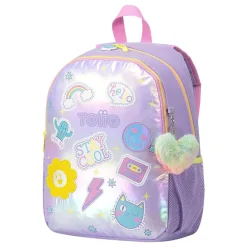 Totto - Mochila escolar mediana Emojy
