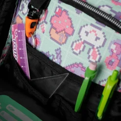 Totto - Mochila escolar pequeña con ruedas Resma - Pixedel