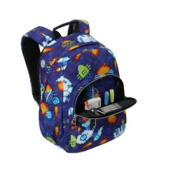 Totto - Mochila Gommas Space Blue