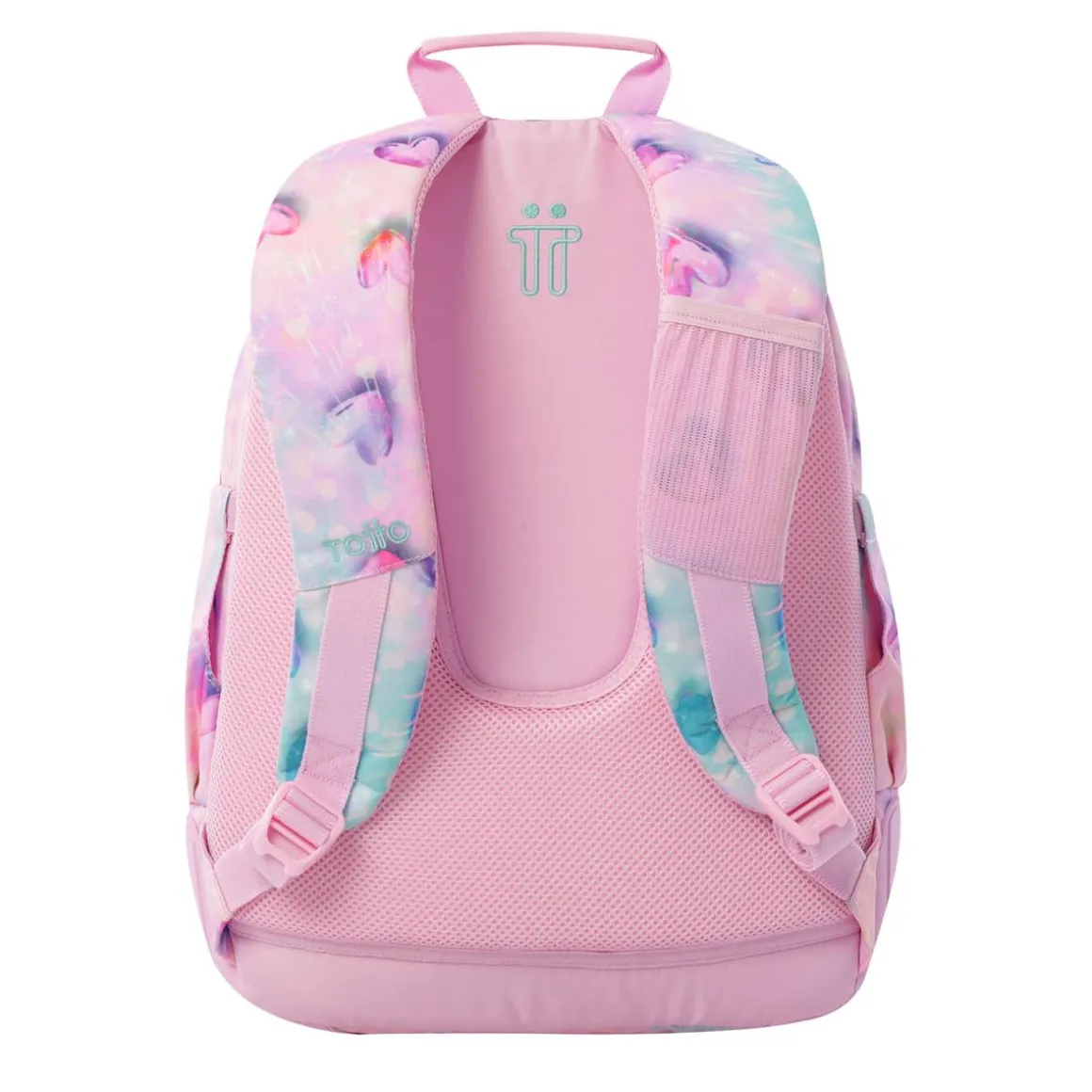 Totto - Mochila Rayol Glitter Shiny Heart