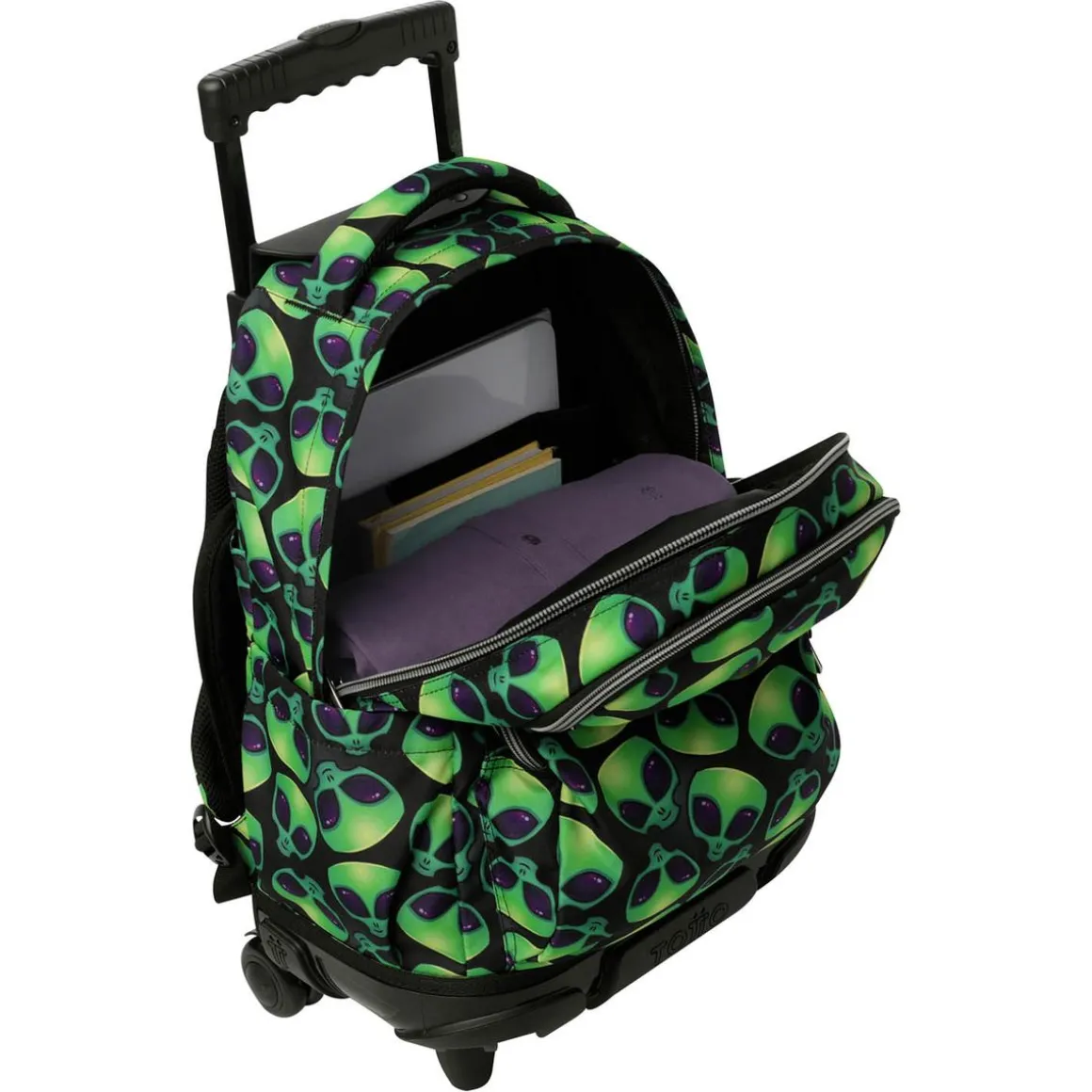 Totto - Mochila Renglones con ruedas Ali