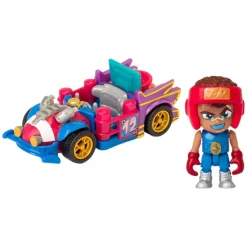 T-Racers - Pack coche y figura Fire & Ice (varios modelos)