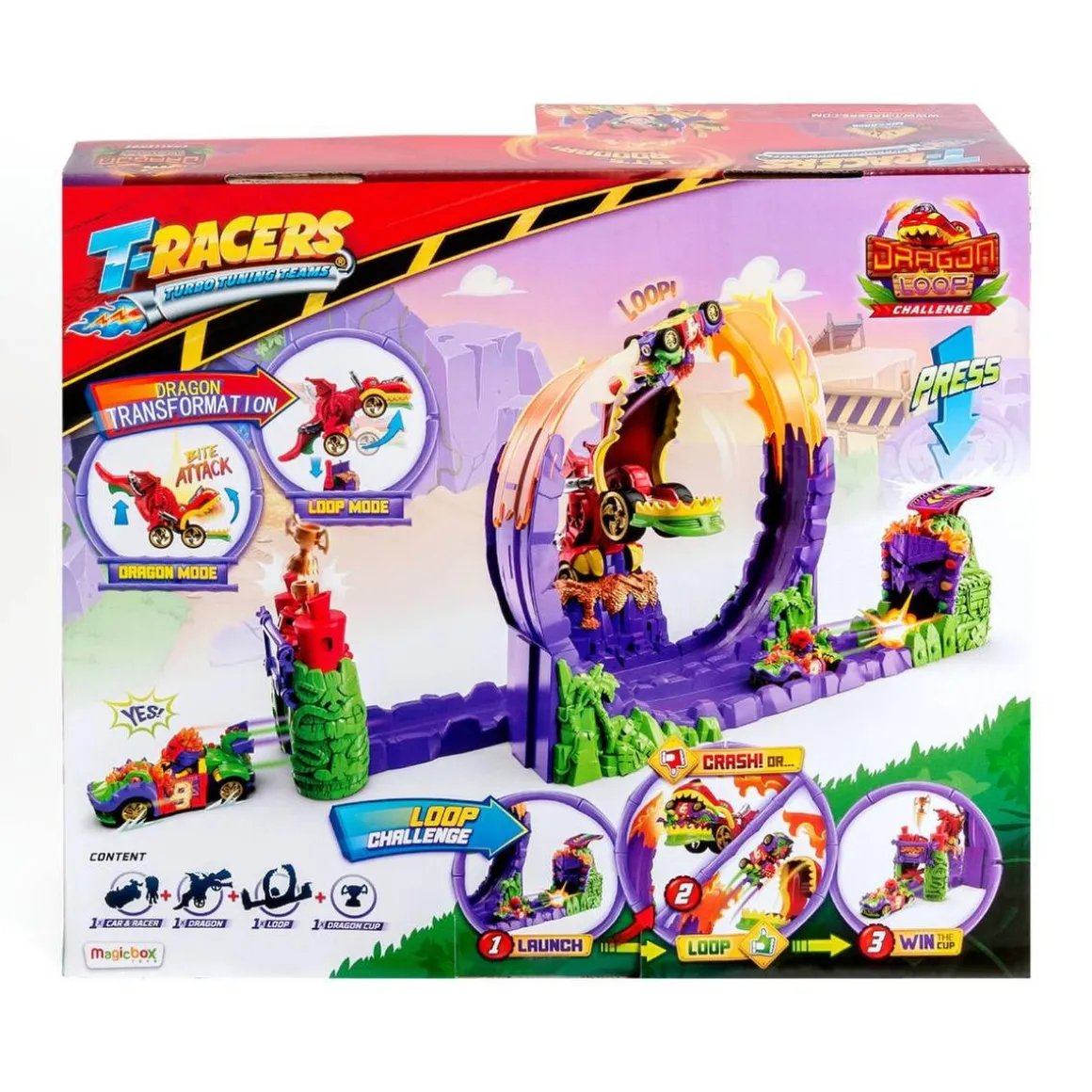 T-Racers S - Playset Dragon Loop