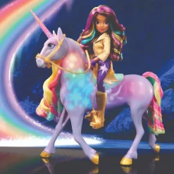 Unicorn Academy - Sophia y Wildstar con luz mágica