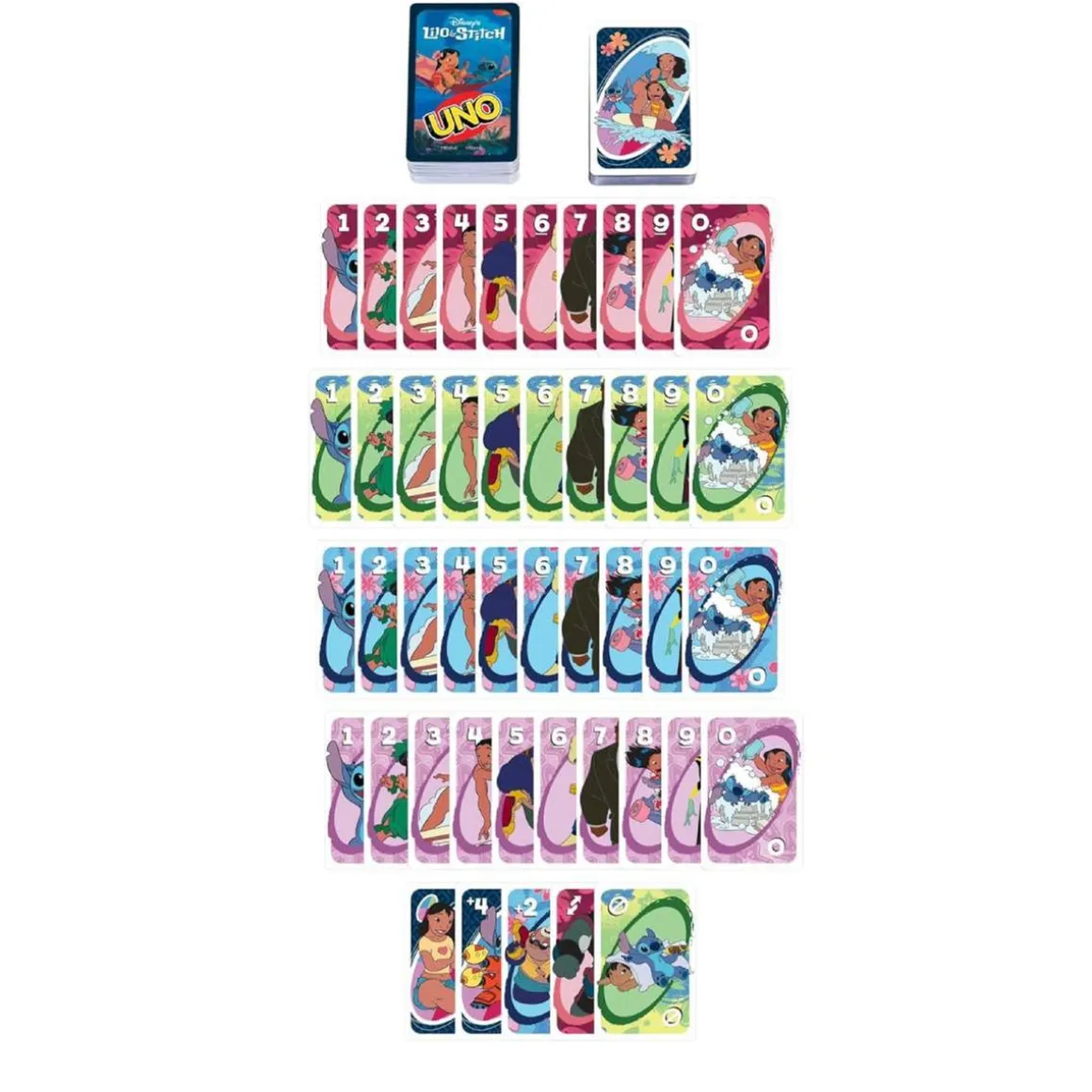 UNO Lilo & Stitch - Juego de cartas