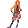 Vestido y medias efecto glow in dark para Halloween, Carnaval, Fiestas y cumpleaños ㅤ