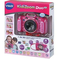Vtech - Cámara Digital Kidizoom Duo FX Rosa