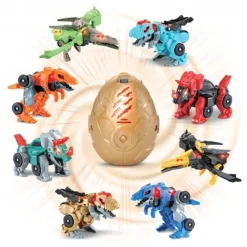 Vtech - Sorpresa de Switch&Go Dinos transformable en Dino-Car (Varios modelos) ㅤ
