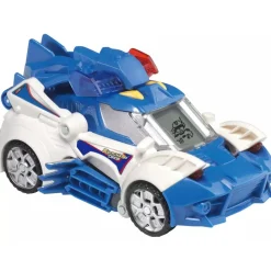 Vtech - Switch & Go Dinos Patrulla, tericinosaurio coche de policía transformable ㅤ