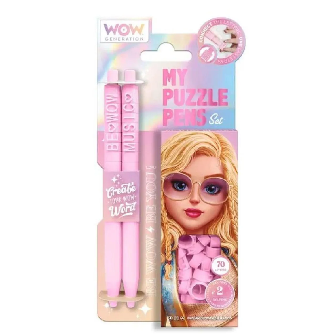 Wow Generation - Bolígrafos Puzzle (Varios Modelos)
