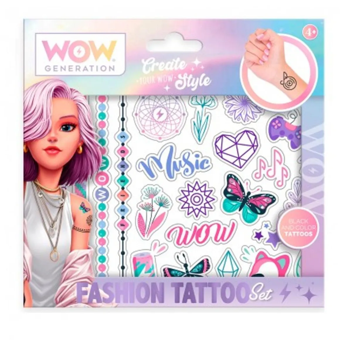 Wow Generation - Set tatuajes