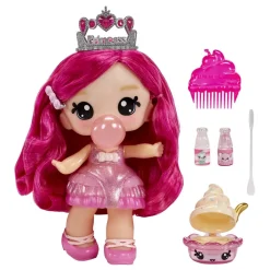 Yummiland - Muñeca Bianca Bubble Gum con lipgloss